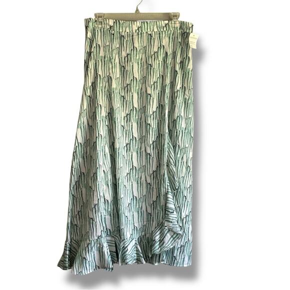 Topshop Wisteria ruffle midi skirt Women’s 8 NWT - Picture 6 of 10
